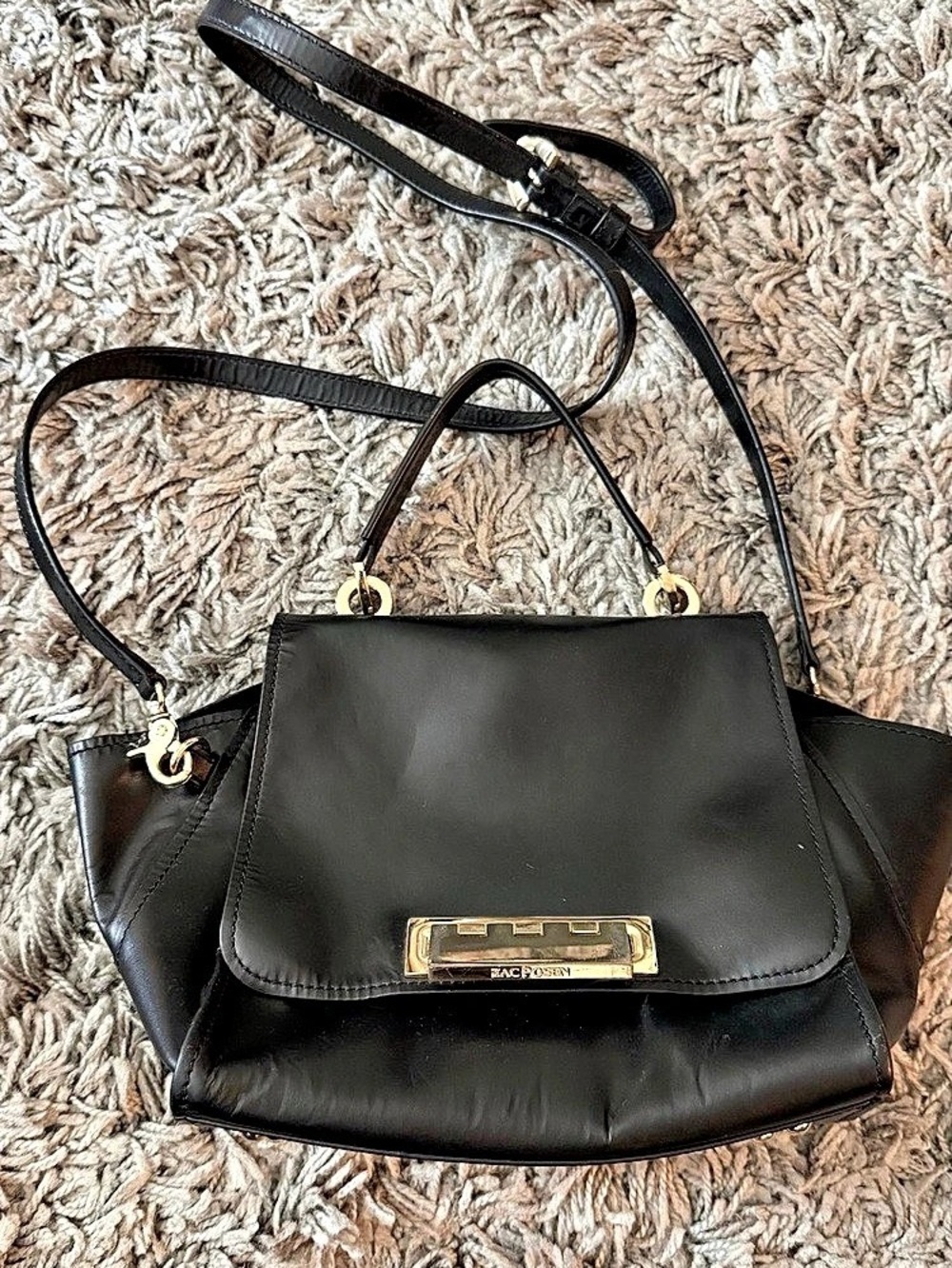 ZAC Posen Black Shoulder Bag